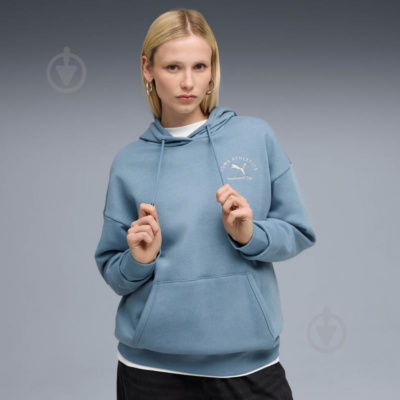 Джемпер Puma CLASS Relaxed Hoodie FL 68813234 р.XS синій - фото 1 Джемпер Puma CLASS Relaxed Hoodie FL 68813234 р.XS синій - фото 1