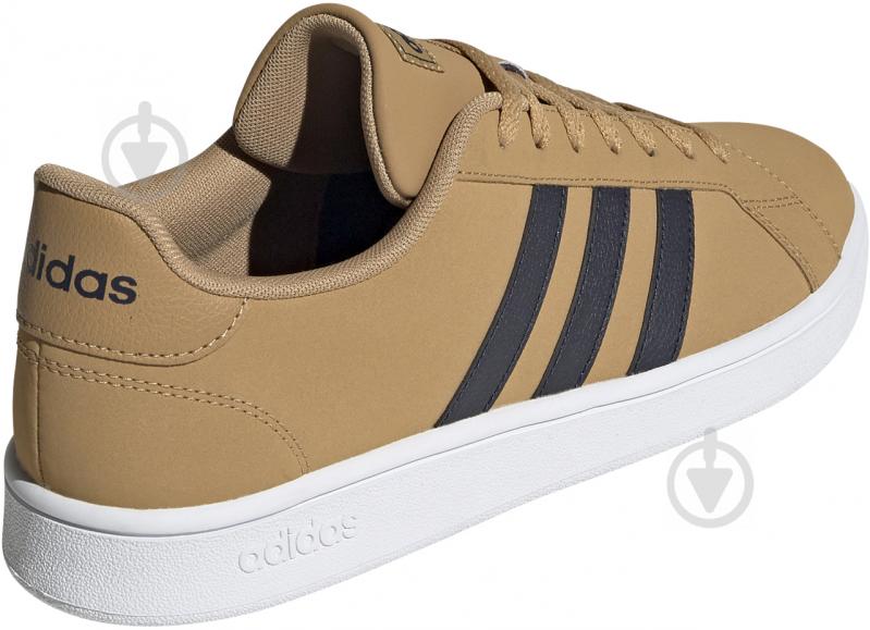 Кросівки чоловічі демісезонні Adidas GRAND COURT BASE FV8482 р.41 1/3 коричневі - фото 7