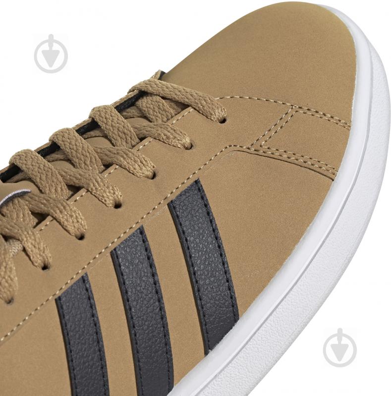 Кросівки чоловічі демісезонні Adidas GRAND COURT BASE FV8482 р.41 1/3 коричневі - фото 9