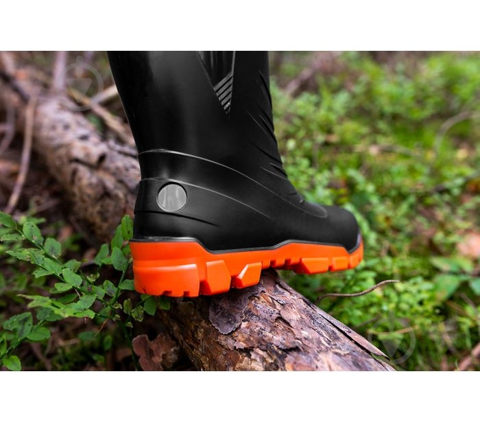 Сапоги NEO tools р.44 82-900 черный с оранжевым - фото 4