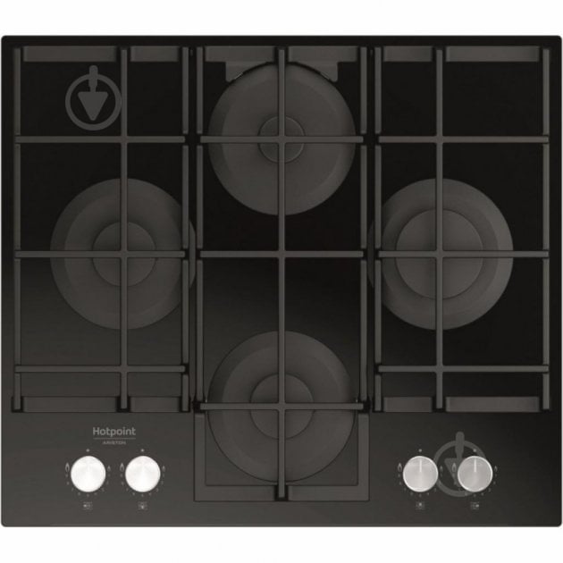 Варочная поверхность газовая Hotpoint HAGS61FBK - фото 1