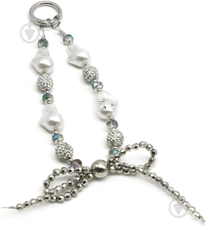 Брелок для ключей Sensio Pearlesque серебряный KEY005 - фото 1