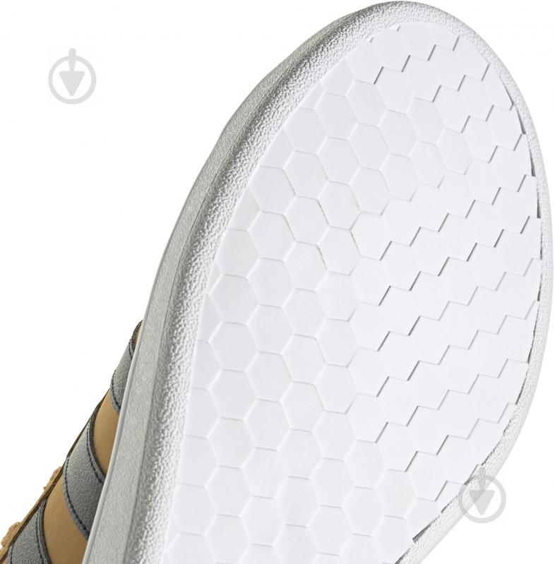 Кроссовки мужские демисезонные Adidas GRAND COURT BASE FV8482 р.42 2/3 коричневые - фото 11