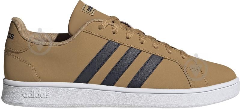 Кроссовки мужские демисезонные Adidas GRAND COURT BASE FV8482 р.42 2/3 коричневые - фото 2