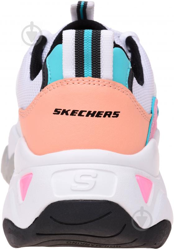 Кросівки для дівчаток демісезонні Skechers 80443L WPKB р.35 різнокольорові - фото 4