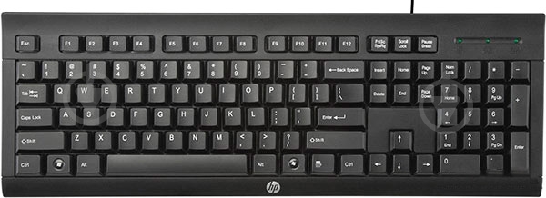 Клавиатура HP Keyboard K1500 (H3C52AA) USB black - фото 2