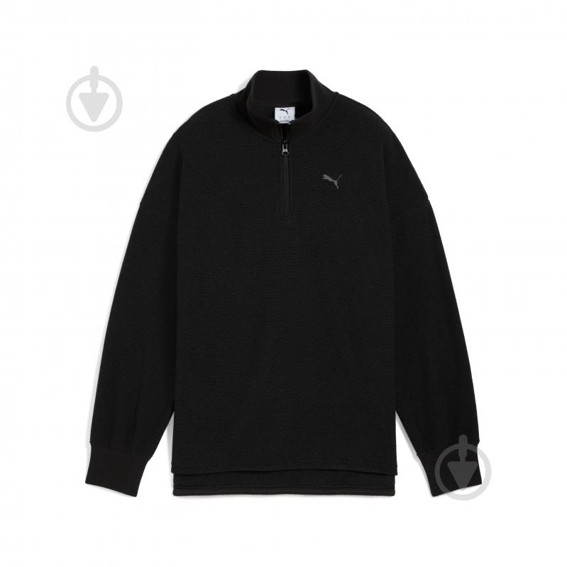 Джемпер Puma HER Oversized Half-Zip Winterized Crew 68815701 р.XS чорний - фото 4