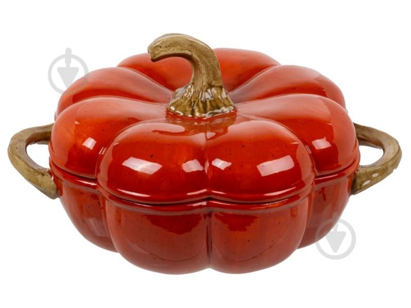 Блюдо с крышкой Lefard Тыква 33х26,5х18 см 927-013 - фото 1 Блюдо с крышкой Lefard Тыква 33х26,5х18 см 927-013 - фото 1