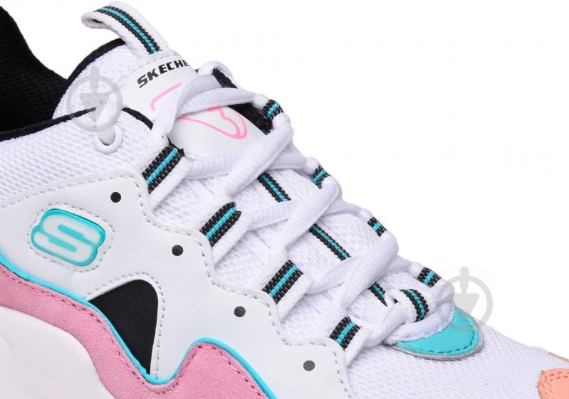 Кросівки для дівчаток демісезонні Skechers 80443L WPKB р.30 різнокольорові - фото 8