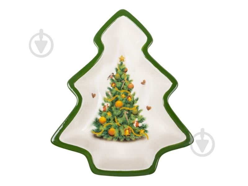 Блюдо Lefard Новий рік 23 см 858-0162 - фото 1 Блюдо Lefard Новий рік 23 см 858-0162 - фото 1