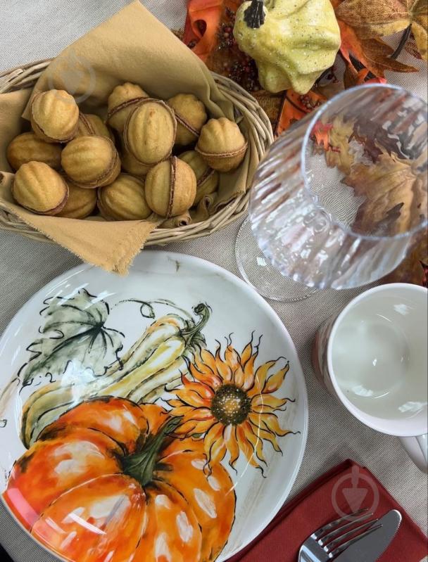 Блюдо Lefard Осень Тыква 24х2,5 см 927-011 - фото 2