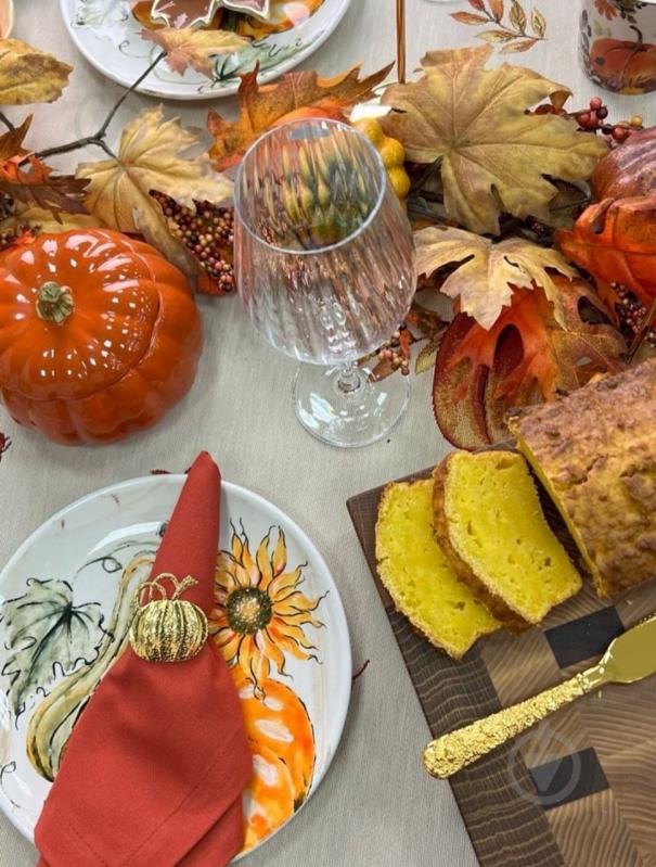 Блюдо Lefard Осень Тыква 24х2,5 см 927-011 - фото 4