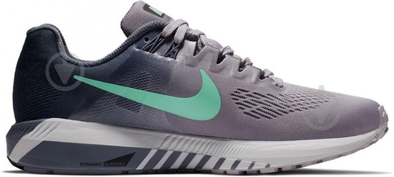 Кроссовки женские демисезонные Nike AIRZOOM STRUCTURE 21 904701-503 р.38 серые - фото 4