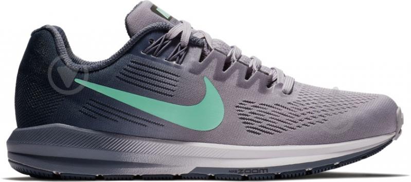 Кроссовки женские демисезонные Nike AIRZOOM STRUCTURE 21 904701-503 р.38 серые - фото 3