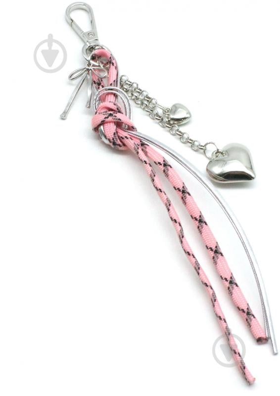 Брелок для ключів Sensio Loveknot рожевий KEY013 - фото 1