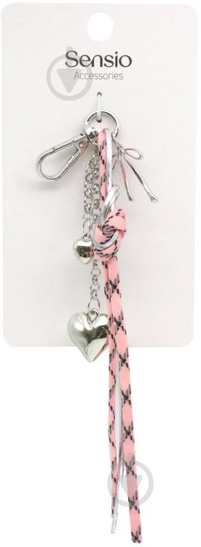 Брелок для ключів Sensio Loveknot рожевий KEY013 - фото 2