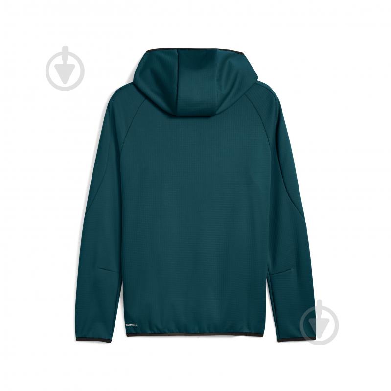 Джемпер Puma EVOSTRIPE Warm FZ Hoodie 68823775 р.2XL зелений - фото 5 Джемпер Puma EVOSTRIPE Warm FZ Hoodie 68823775 р.2XL зелений - фото 5