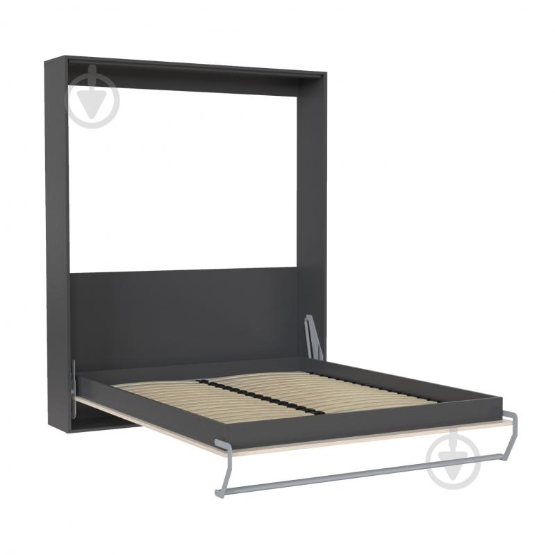 Кровать-шкаф Smartbed 160x200 см антрацит/анжелик - фото 1