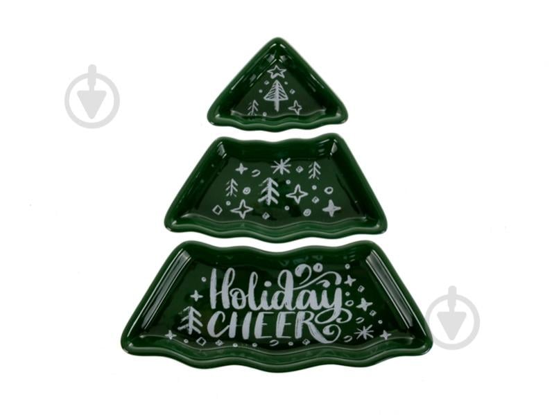 Менажниця Lefard Ялинка 20х2,5 см 858-0144 - фото 1 Менажниця Lefard Ялинка 20х2,5 см 858-0144 - фото 1