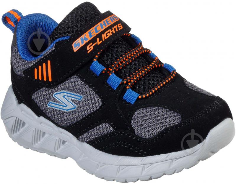 Кроссовки демисезонные Skechers 90750N BBOR р.23 черно-синие - фото 1