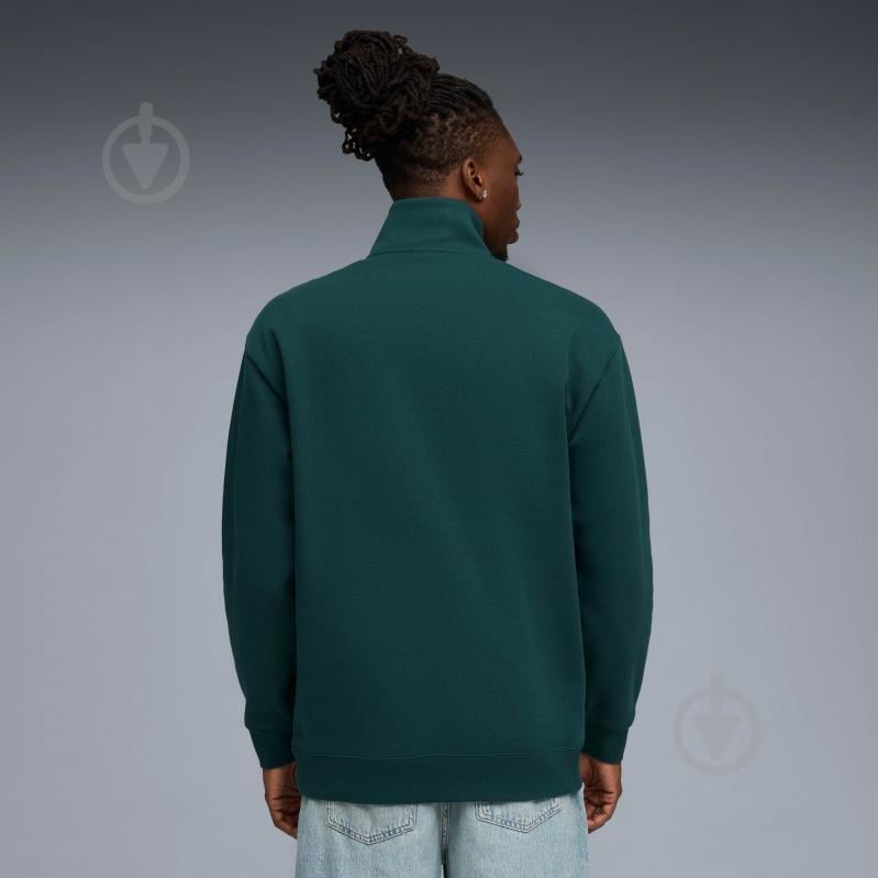 Джемпер Puma PUMA CLASS Half Zip Sweater FL 68825275 р.2XL зеленый - фото 2 Джемпер Puma PUMA CLASS Half Zip Sweater FL 68825275 р.2XL зеленый - фото 2