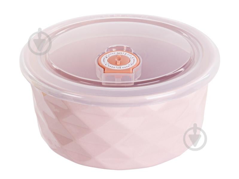 Набор салатников Lefard с крышками Pink 3 шт 359-481 - фото 3 Набор салатников Lefard с крышками Pink 3 шт 359-481 - фото 3