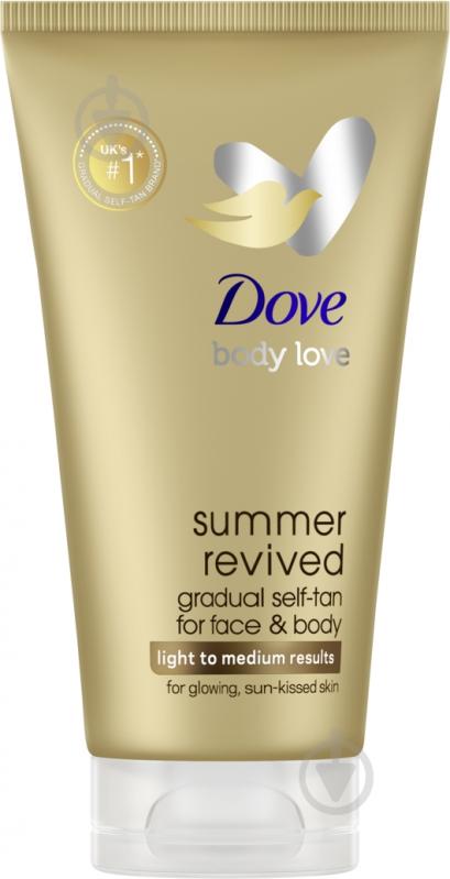 Крем-лосьйон Dove для втозасмаги Summer Revived від світлого до середнього 75 мл - фото 1 Крем-лосьйон Dove для втозасмаги Summer Revived від світлого до середнього 75 мл - фото 1