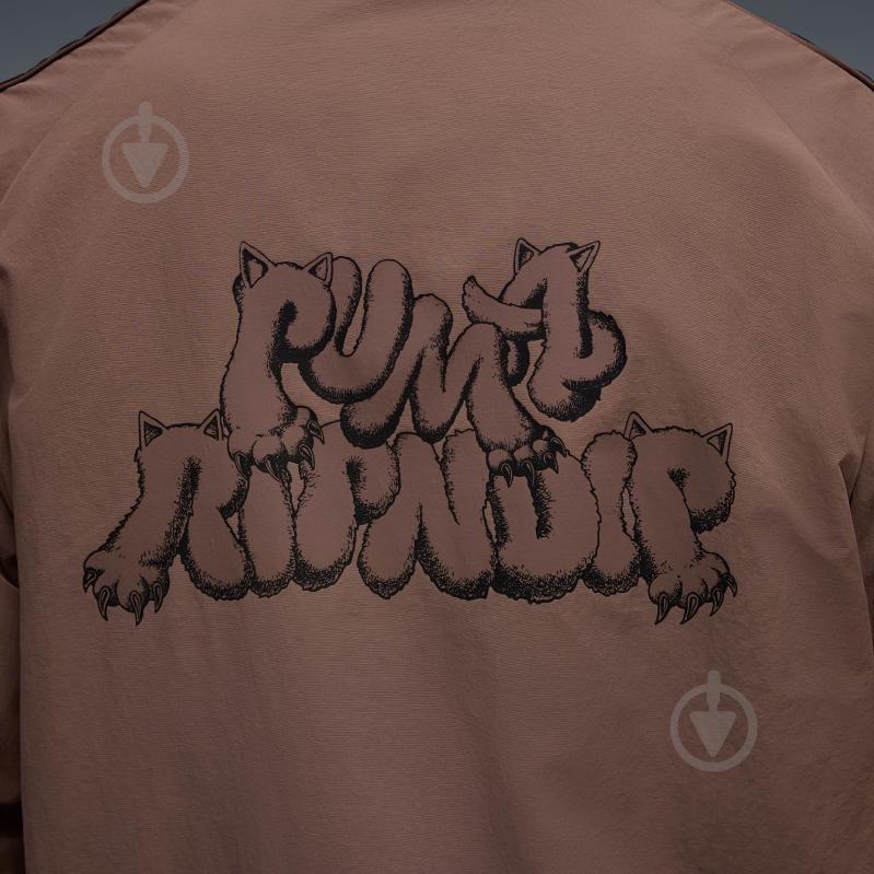 Джемпер Puma PUMA X RIPNDIP T7 Oversized Track Jacket WV 63241841 р.2XL коричневий - фото 4 Джемпер Puma PUMA X RIPNDIP T7 Oversized Track Jacket WV 63241841 р.2XL коричневий - фото 4