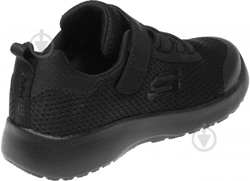 Кросівки для хлопчиків демісезонні Skechers 97770L BBK р.32 чорні - фото 4