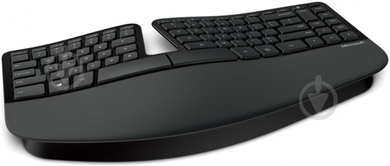 Комплект клавиатура + мышь Microsoft Sculpt Ergonomic Desktop black (L5V-00017) - фото 3