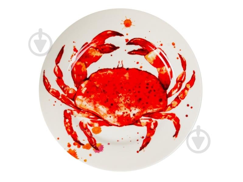 Набор десертных тарелок Lefard Red Shells 19 см 2 шт. 922-113 - фото 3 Набор десертных тарелок Lefard Red Shells 19 см 2 шт. 922-113 - фото 3