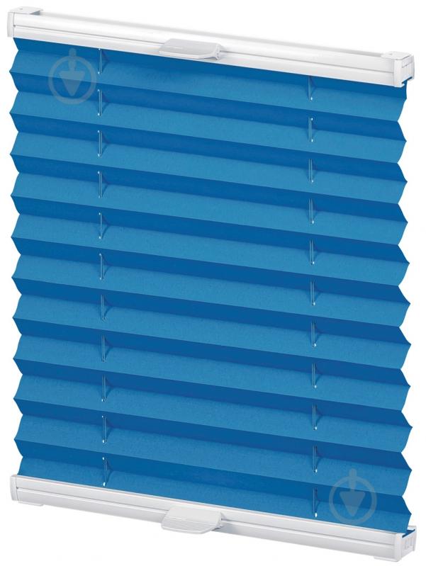 Штора-плиссе Rollotex ткань DUO ECORO 121х75 см Синий - фото 1