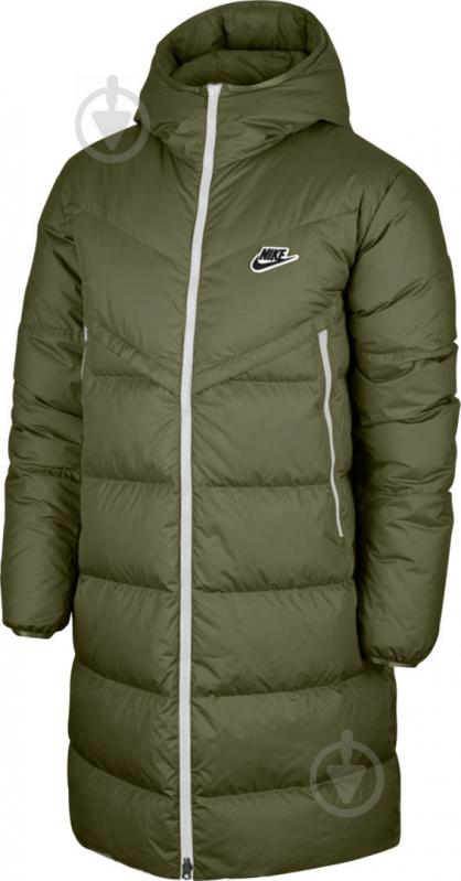 Пуховик чоловічий зимовий Nike M NSW DWN FIL WR PARKA SHLD R CU4412-380 р.M оливковий - фото 1