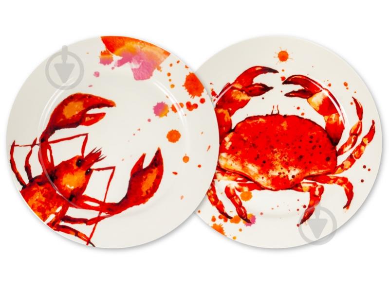 Набор тарелок подставных Lefard Red Shells 27 см 2 шт. 922-114 - фото 1 Набор тарелок подставных Lefard Red Shells 27 см 2 шт. 922-114 - фото 1