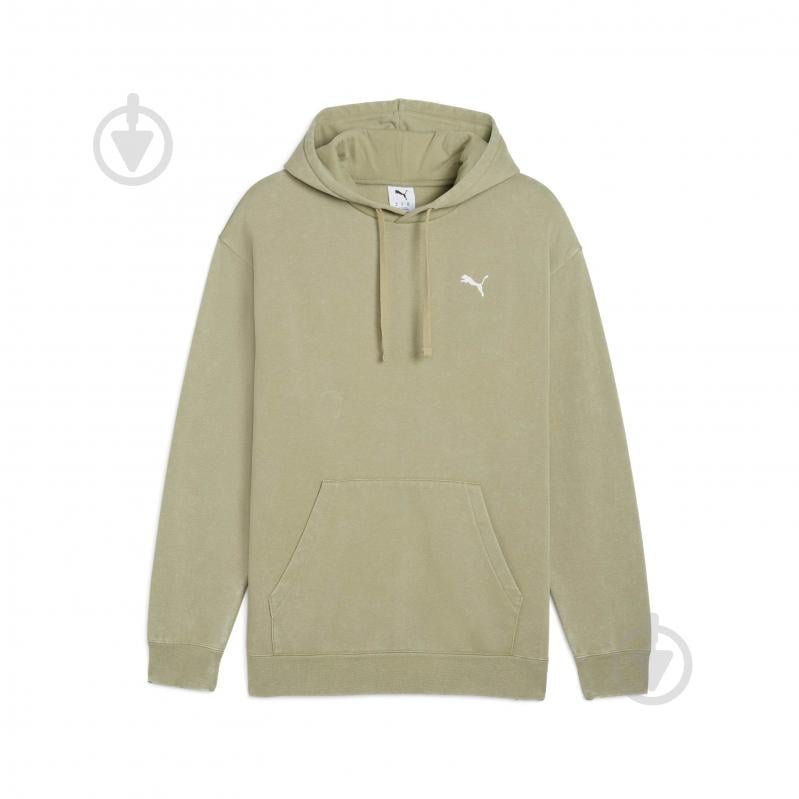 Джемпер Puma ESS ELEVATED Relaxed Wash Hoodie FL 68804982 р.2XL хакі - фото 4
