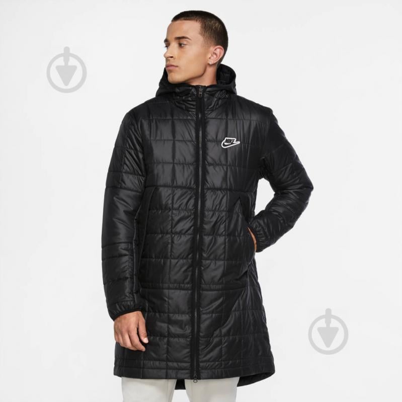 Куртка-парка чоловіча демісезонна Nike M NSW SYN FIL PARKA CU4416-010 р.L чорна - фото 4