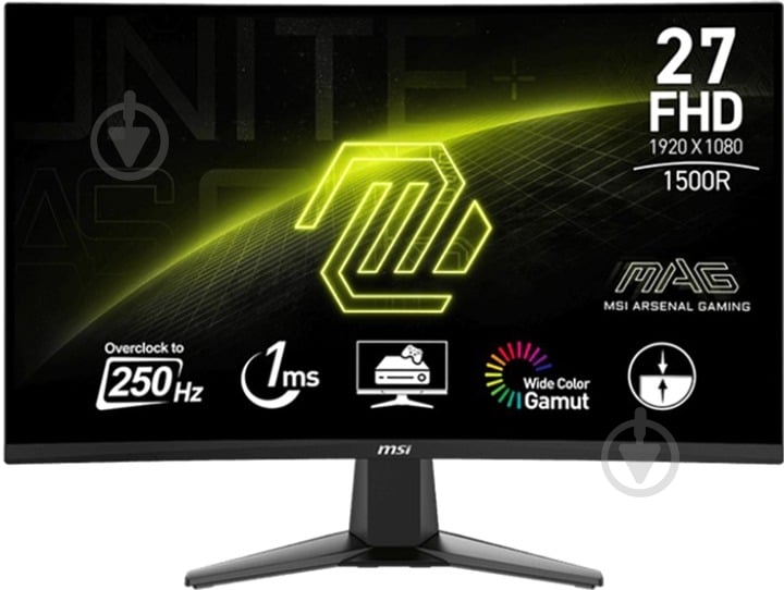 Монітор MSI 27" (MAG 27C6X) - фото 1