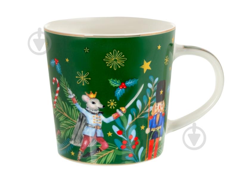 Чашка Lefard Green Christmas 450 мл 922-099 - фото 1