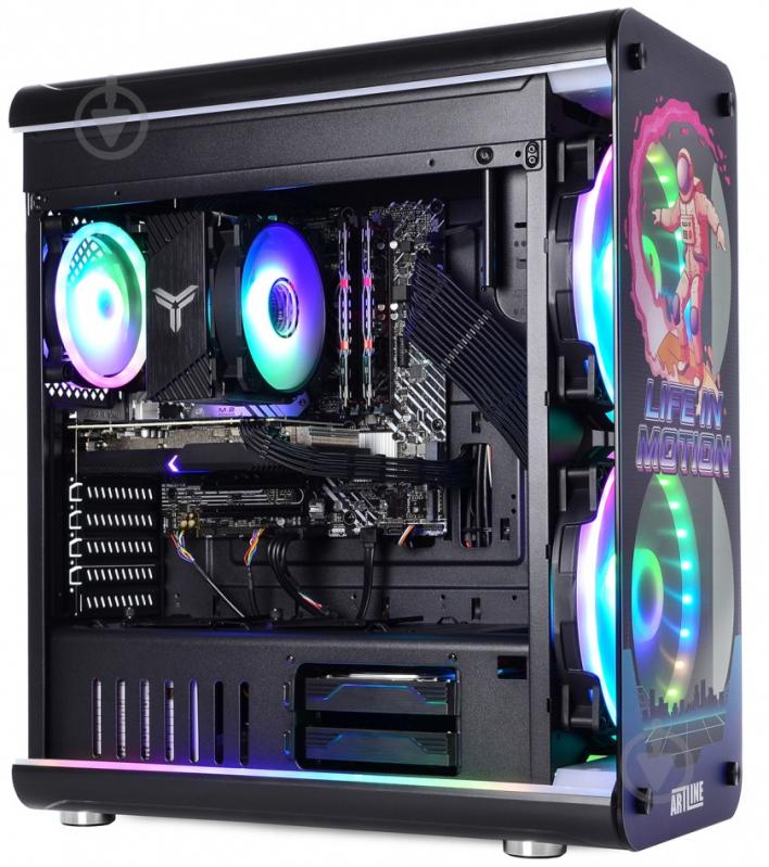 Компьютер Artline Overlord NEON (NEONv30) black - фото 13