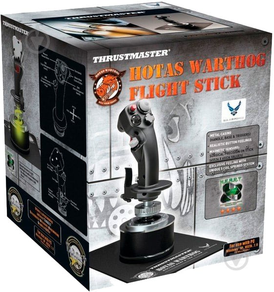 Джойстик Thrustmaster PC Hotas Warthog Flight Stick - фото 8