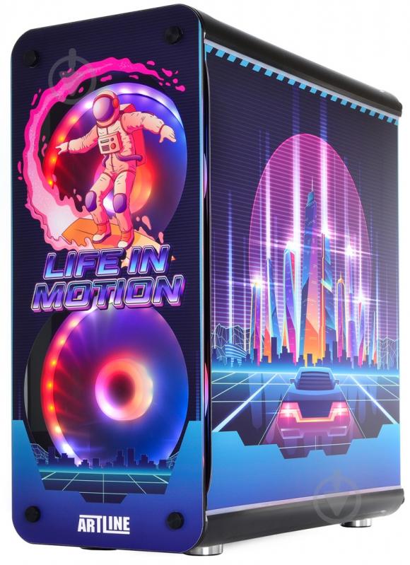Компьютер Artline Overlord NEON (NEONv06) black - фото 2