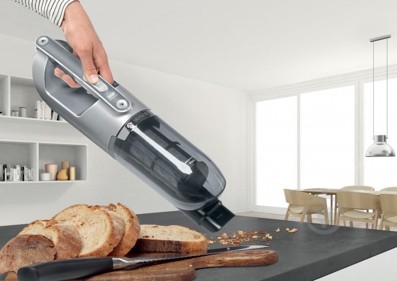 Пилосос акумуляторний Bosch Flexxo Gen2 Серия 4 BCH3K2301 silver - фото 5