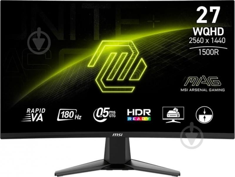 Монітор MSI 27" (MAG 27CQ6F) - фото 1