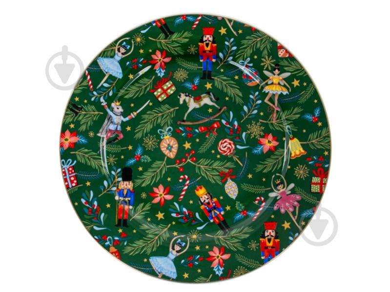 Набор десертных тарелок Lefard Green Christmas 19 см 6 шт. 922-071 - фото 3 Набор десертных тарелок Lefard Green Christmas 19 см 6 шт. 922-071 - фото 3