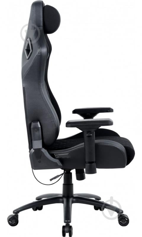 Кресло игровое GT Racer X-7341 черный - фото 3