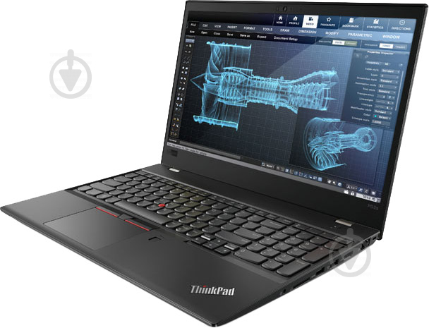 Ноутбук Lenovo ThinkPad P52s 15.6" (20LB000JRT) black - фото 2