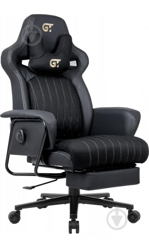 Кресло игровое GT Racer X-7484 черный - фото 1 Кресло игровое GT Racer X-7484 черный - фото 1