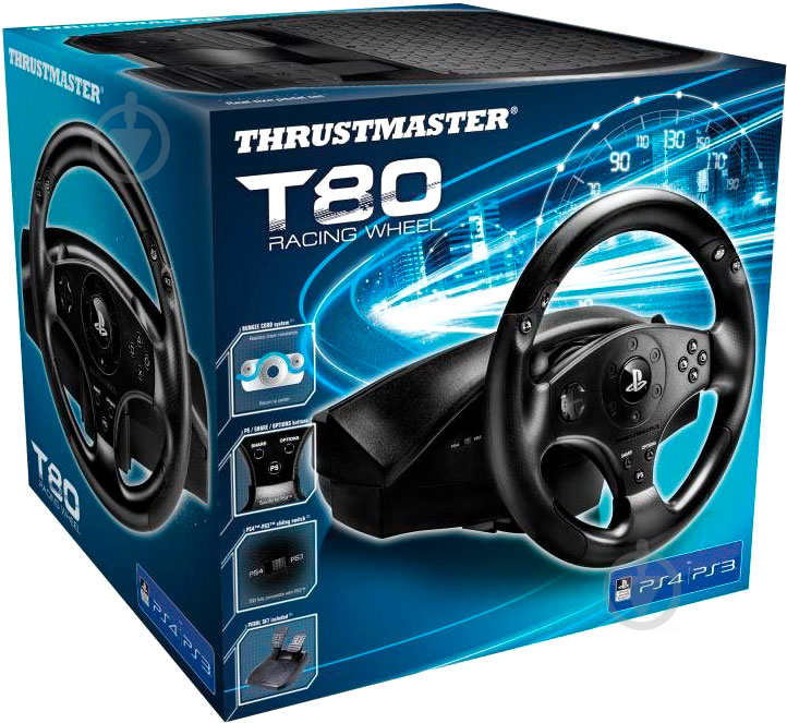 Кермо Thrustmaster T80 Racing Wheel - фото 4