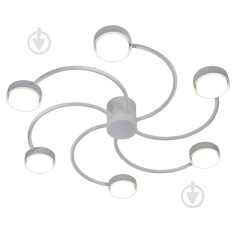 Люстра стельова Victoria Lighting 6x12 Вт GX53 білий World/PL6 white - фото 1