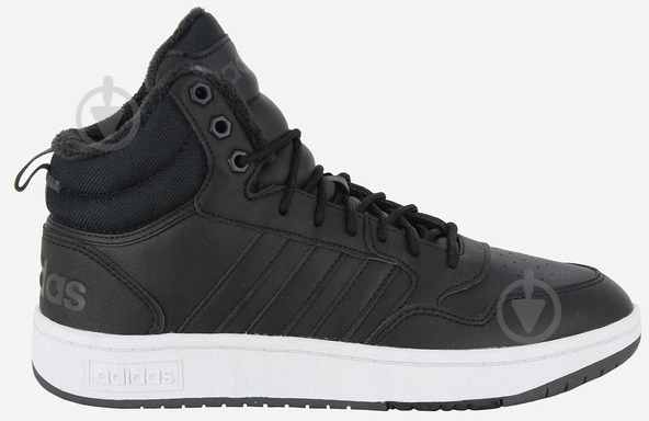 Черевики Adidas HOOPS 3.0 MID WTR GZ6679 р.42 2/3 чорний - фото 1